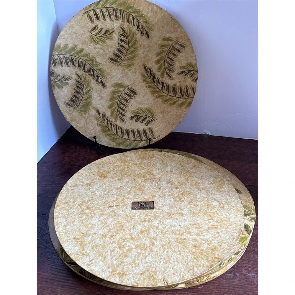 Fern Leaf Round Placemats 13